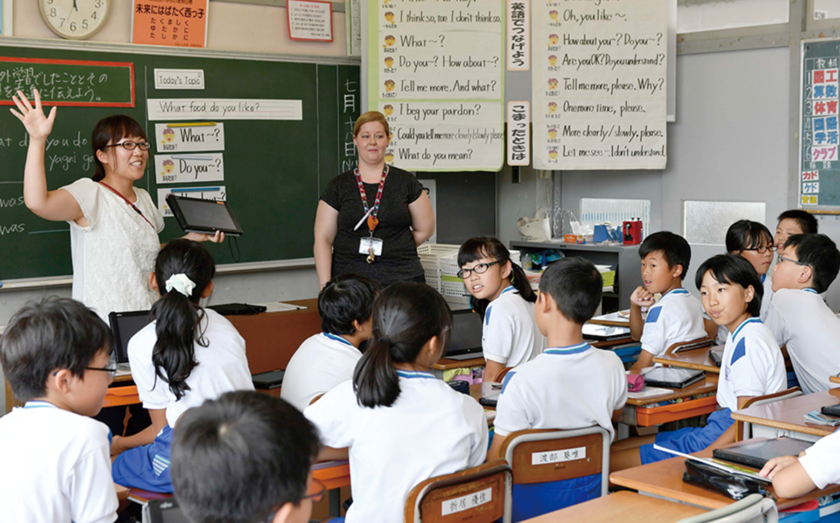 小学校1年生からの英語教育イメージ
