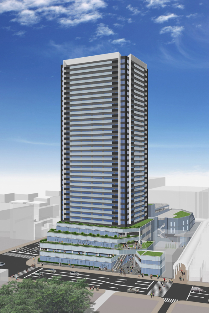 高島屋南地区市街地再開発事業イメージ2