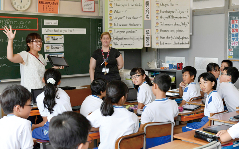 小学校1年生からの英語教育イメージ